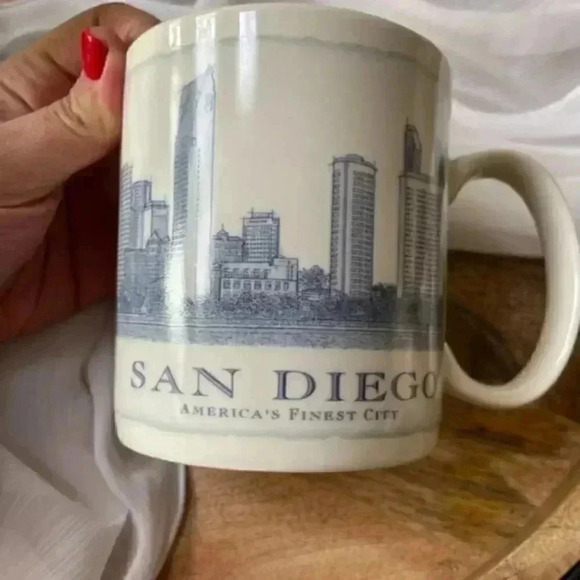 Starbucks Architecture Series‎ San Diego Ceramic Coffee Mug 2008 Edition - Picture 2 of 5